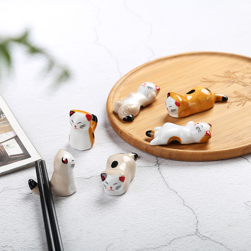5pcs/Set Chopstick Rest Chopst - đánh giá và giá Chopstick Rest Ceramic