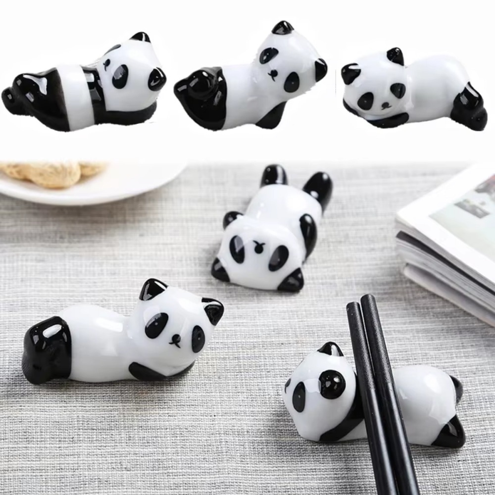 8Pcs/set DIY Panda Chopstick H - đánh giá và giá Chopstick Rest Ceramic