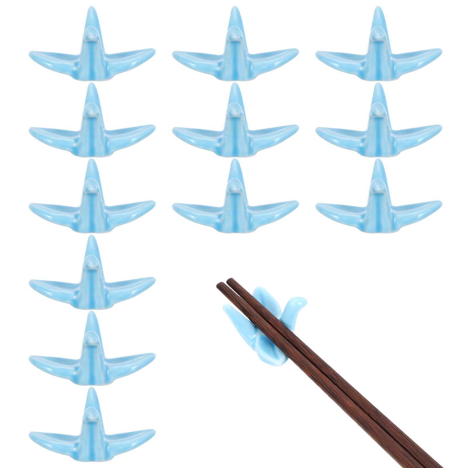 12Pcs Colored Ceramic Chopstic - đánh giá và giá Chopstick Rest Ceramic