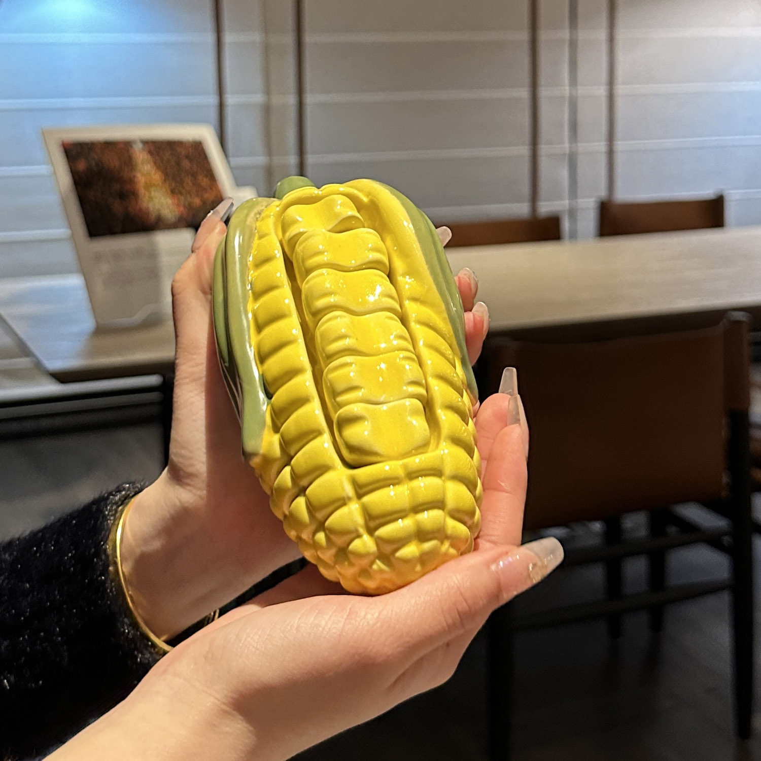 Cute Corn-Shaped Ceramic Chops - đánh giá và giá Chopstick Rest Ceramic